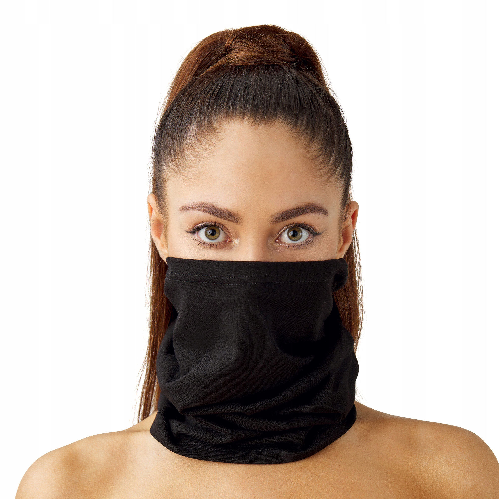 KOMIN NA TWARZ i USTA MASKA MASECZKA BAWEŁNA 9W1