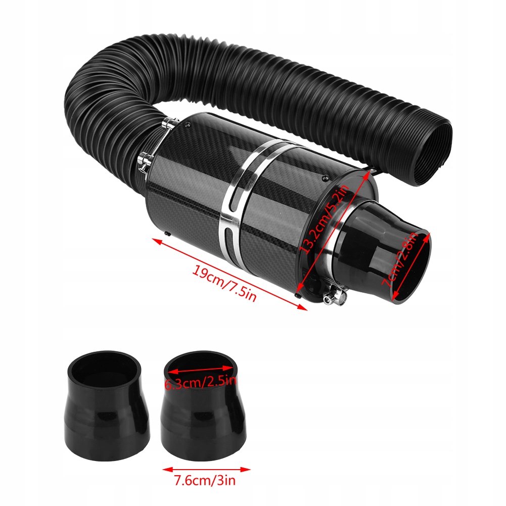 FILTR POWIETRZA SPORTOWY Z DOLOTEM RURA Typ samochodu 4x4/SUV