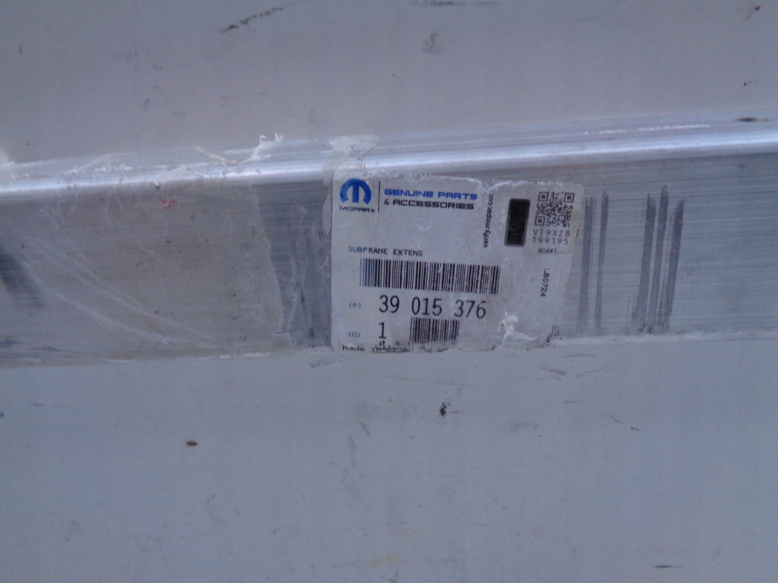 new pillar radiator stiffener OPEL ADAM 13