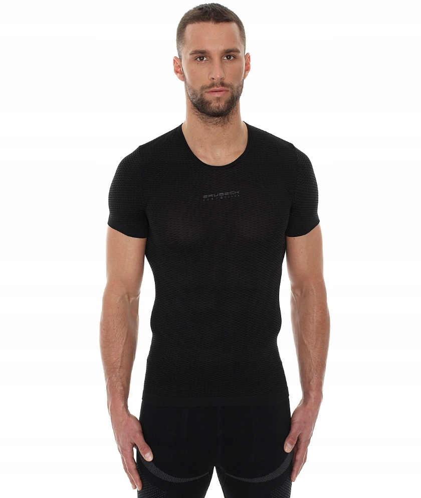 SPORTOWA KOSZULKA BASE LAYER BRUBECK S IT6 Rękaw krótki rękaw