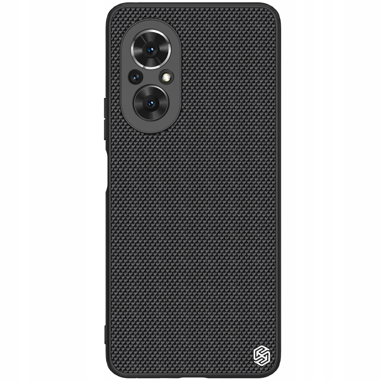 Nillkin Textured Case etui z żelową ramką i nylonem Honor 50 Se czarny