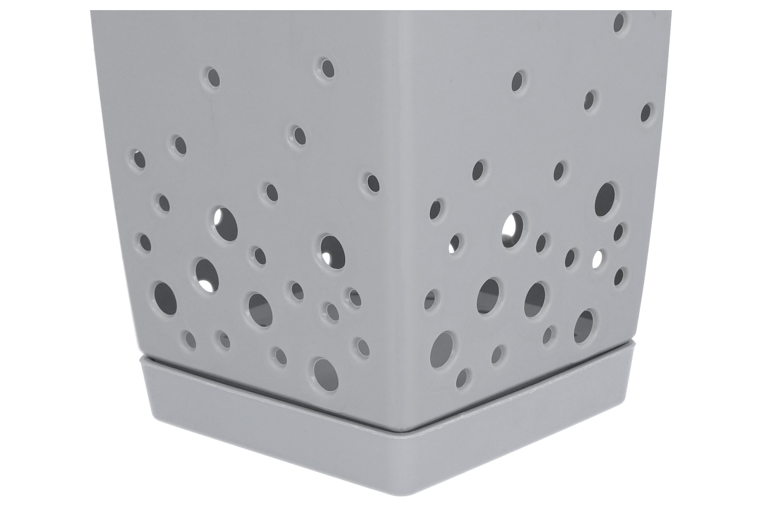 OCIEKACZ NA SZTUĆCE z wyjmowaną podstawką szary organizer kuchenny Marka inna