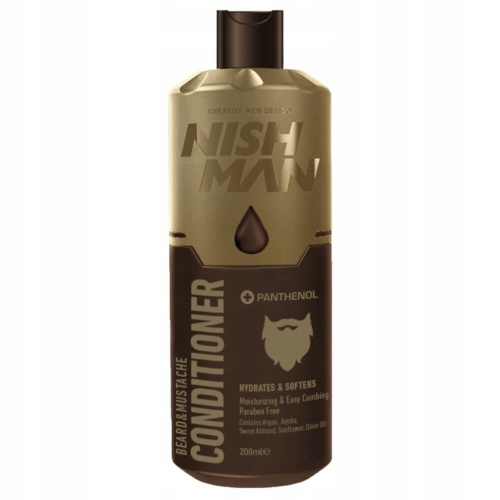 Odżywka do brody Nishman BEARD CONDITIONER 200ml Opakowanie butelka