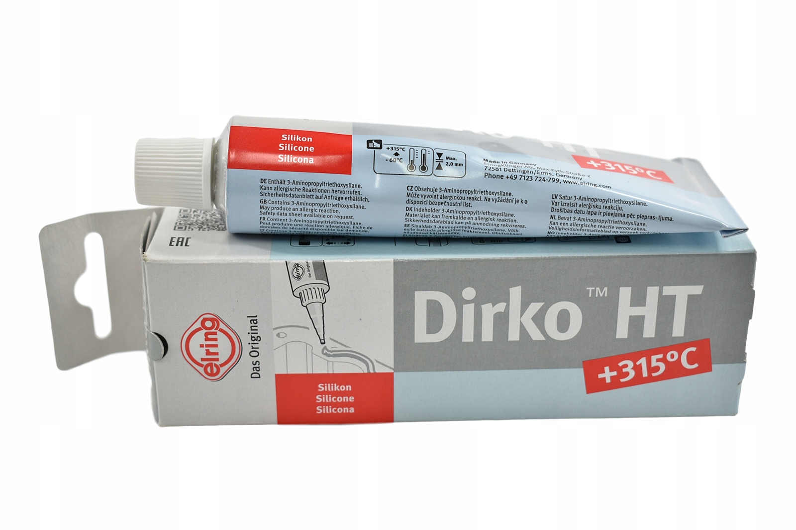 

Elring Silikon Dirko Szary +315 St.c 70ML