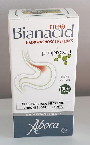 Binacid prekyslenie, reflux 14 tabliet Aboca