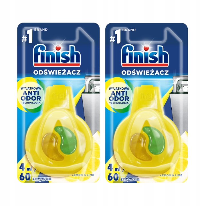 

Finish Zapach Do Zmywarki MIX Odświeżacz 2X60