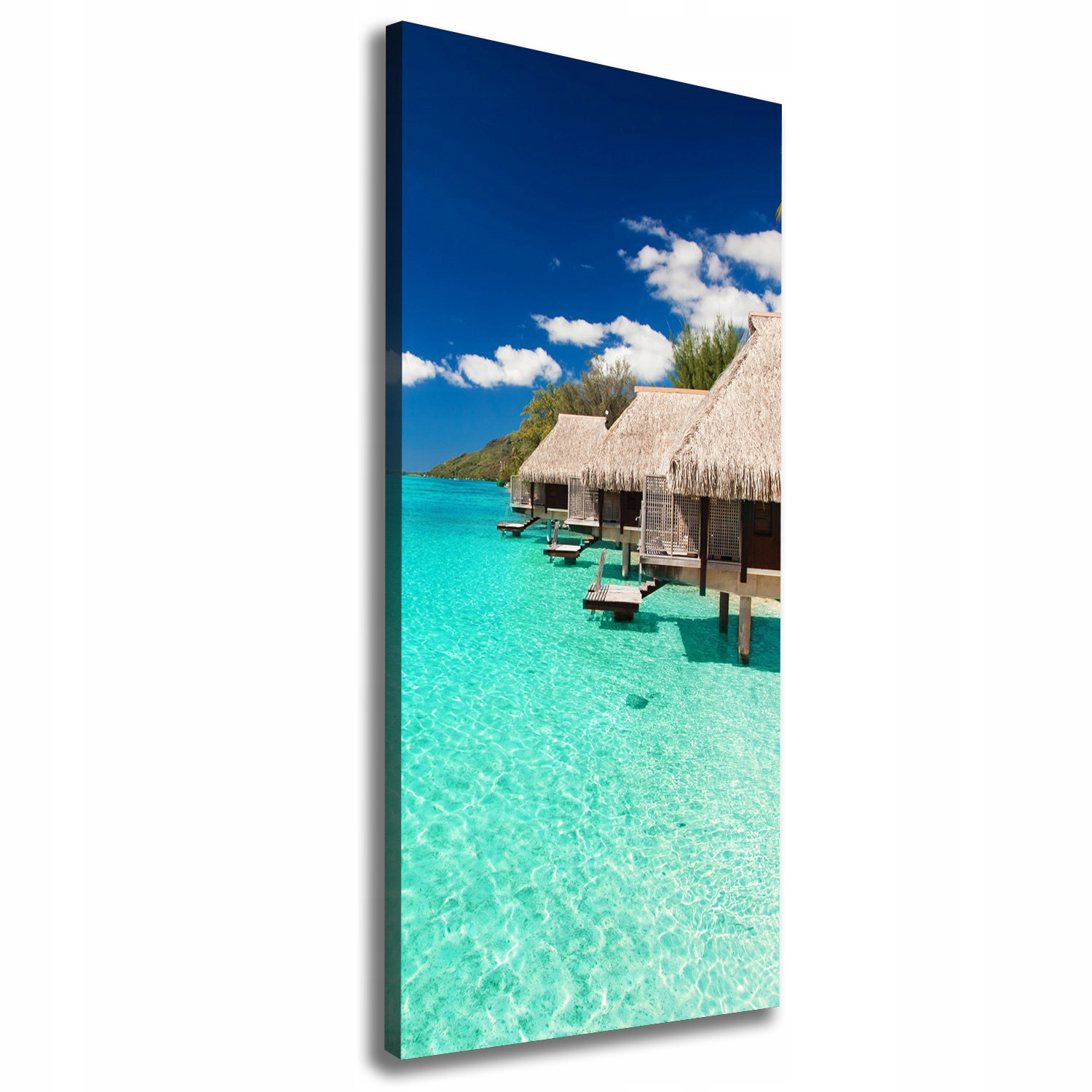 

Foto obraz na płótnie Tropikalna wyspa 50x125 cm