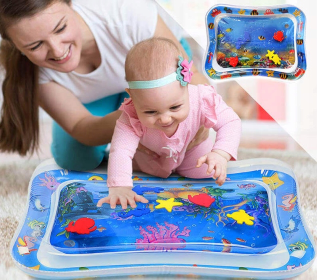 DMUCHANA MATA WODNA SENSORYCZNA DLA NIEMOWLĄT XXL Marka bez marki