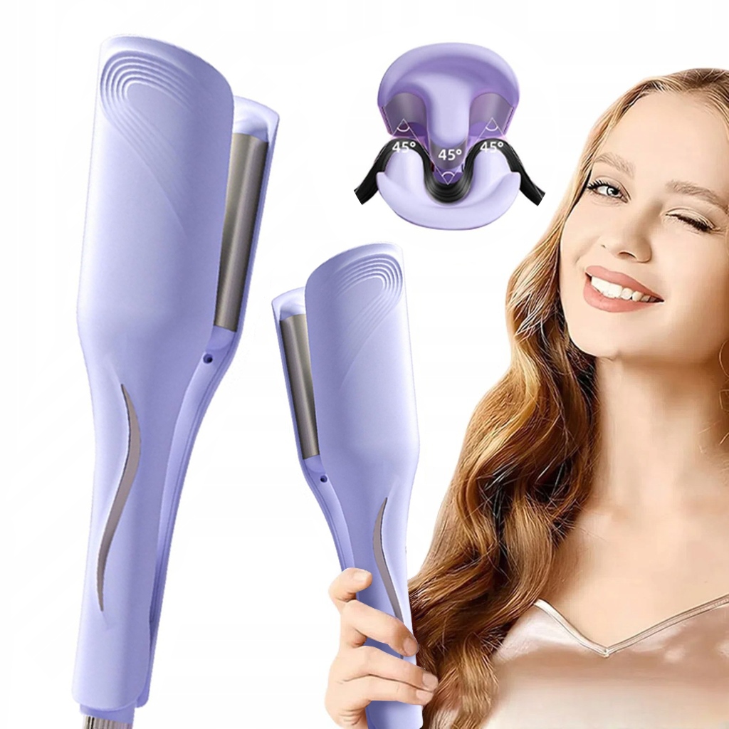 Lokówka 32MM do Naturalnych Loków i Fal, Ergonomiczna, Stabilna Praca