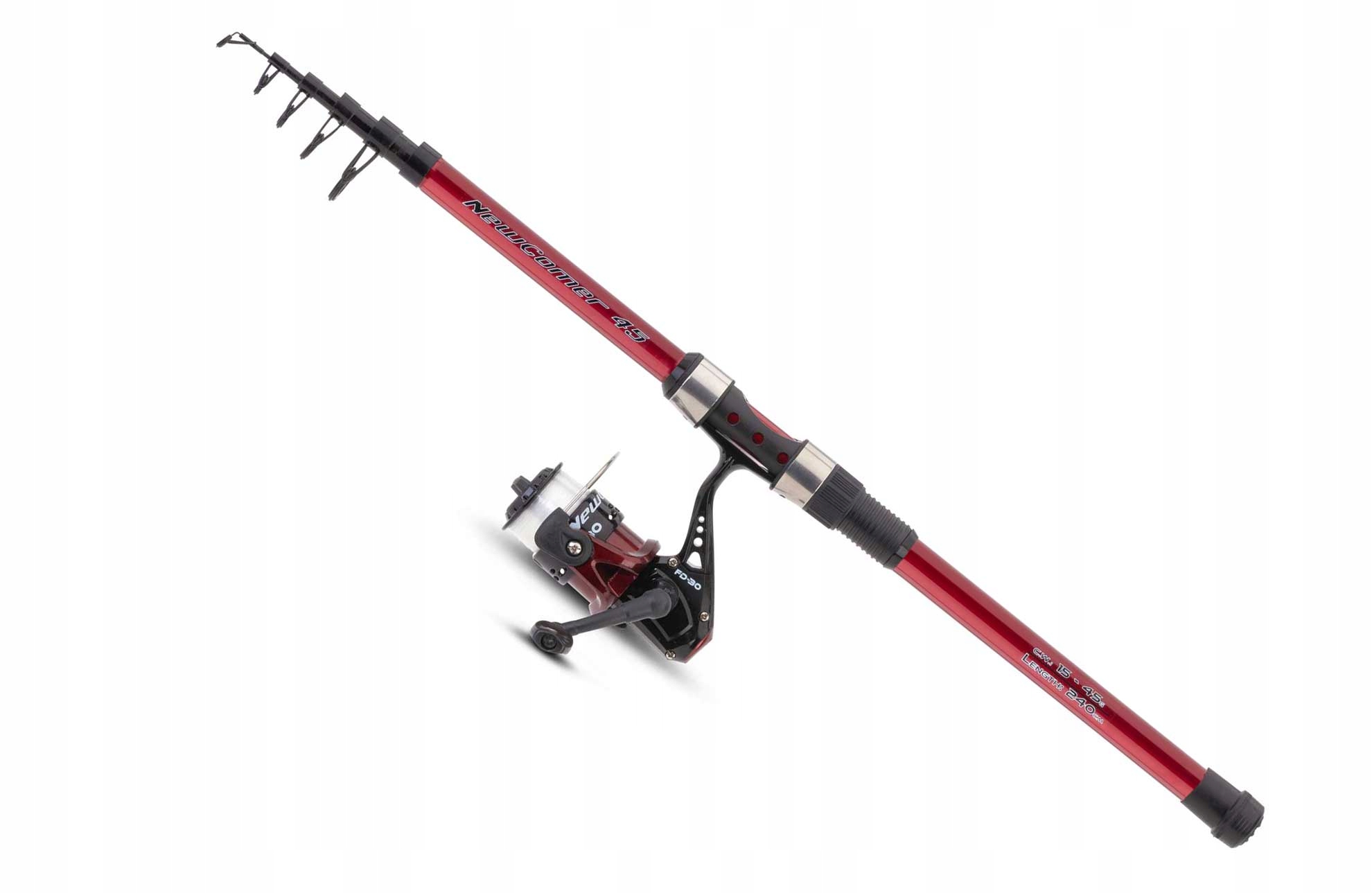 Wędka Z Kołowrotkiem Sanger Newcomer II 240