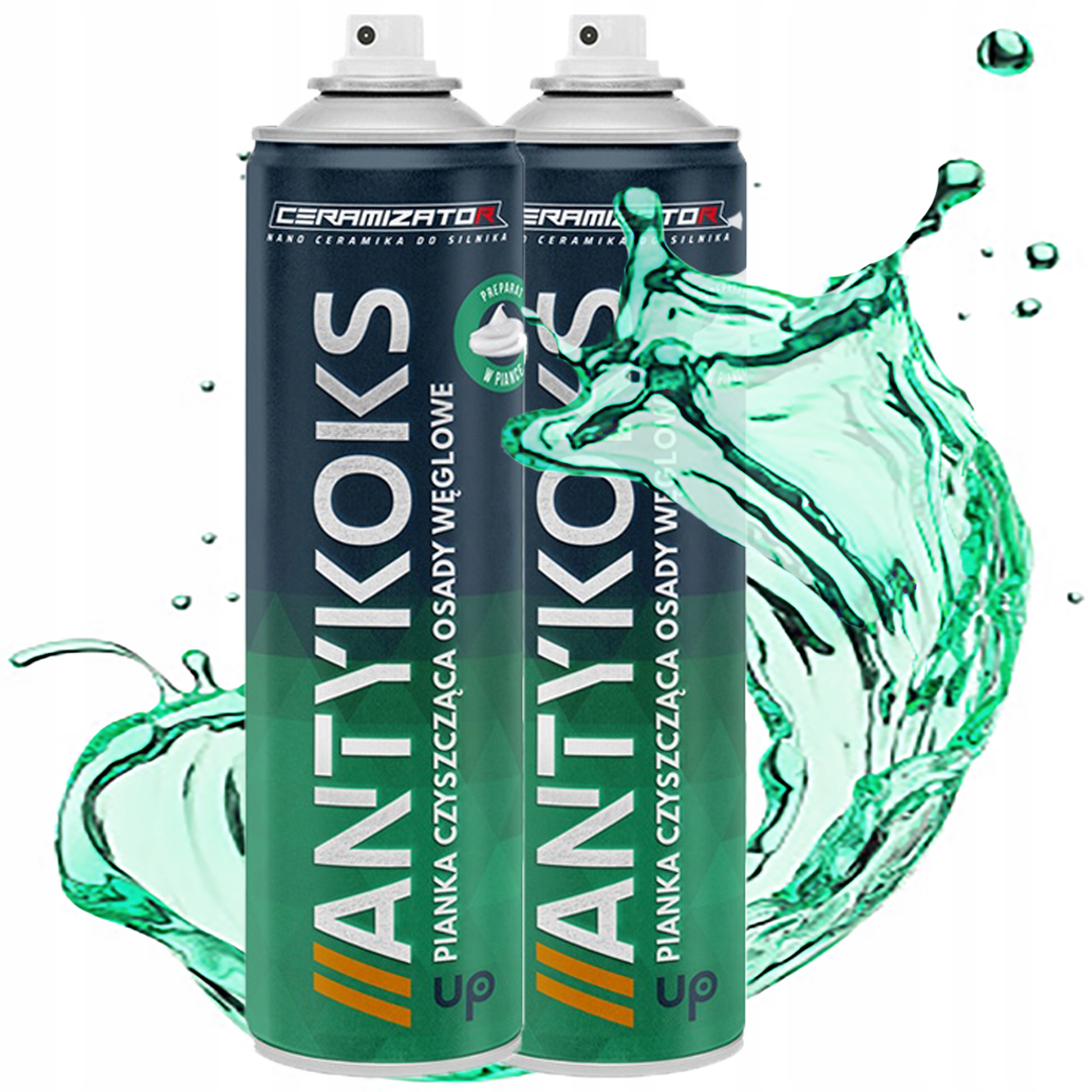 Ceramizator Antykoks Up Czyszczenie Góry Silnika Dolot Zawory Gniazda x2