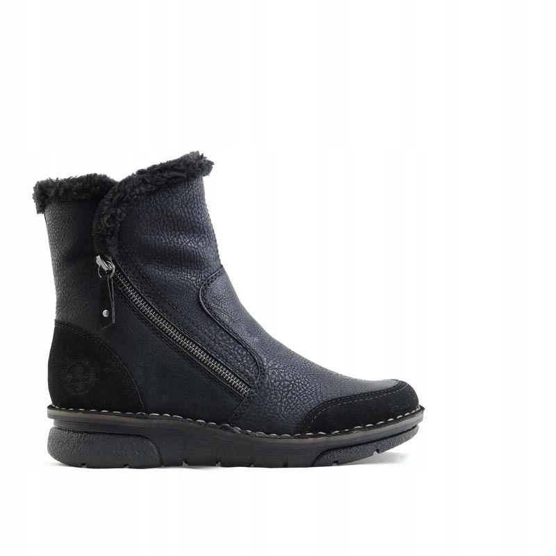 Boty Rieker 73371-00 36 černé