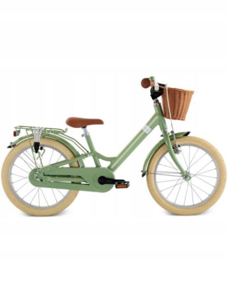 Puky Youke 18 Classic Retro Green Stylowy rower dla młodych odkrywców