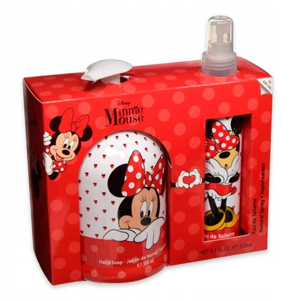 Sada parfémů pro děti Minnie Mouse Edt 500 ml 2 díly