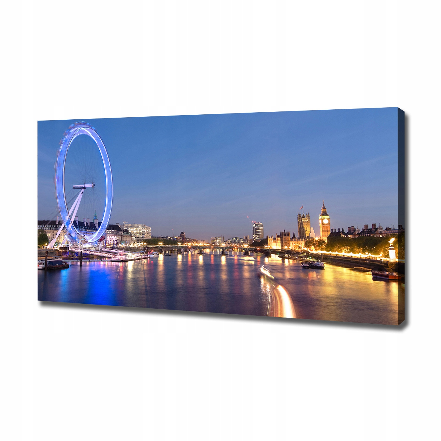 Fotoobraz obraz na plátně London Eye Londýn 120x60 cm