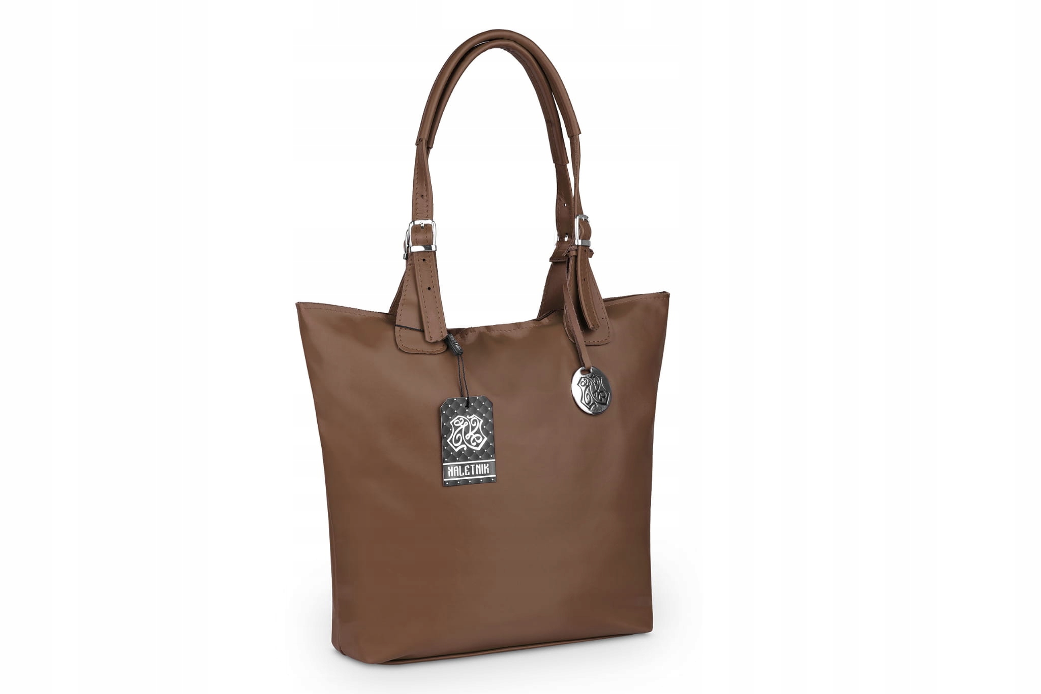 

Torba Skórzana Kaletnik Wilga Brązowa