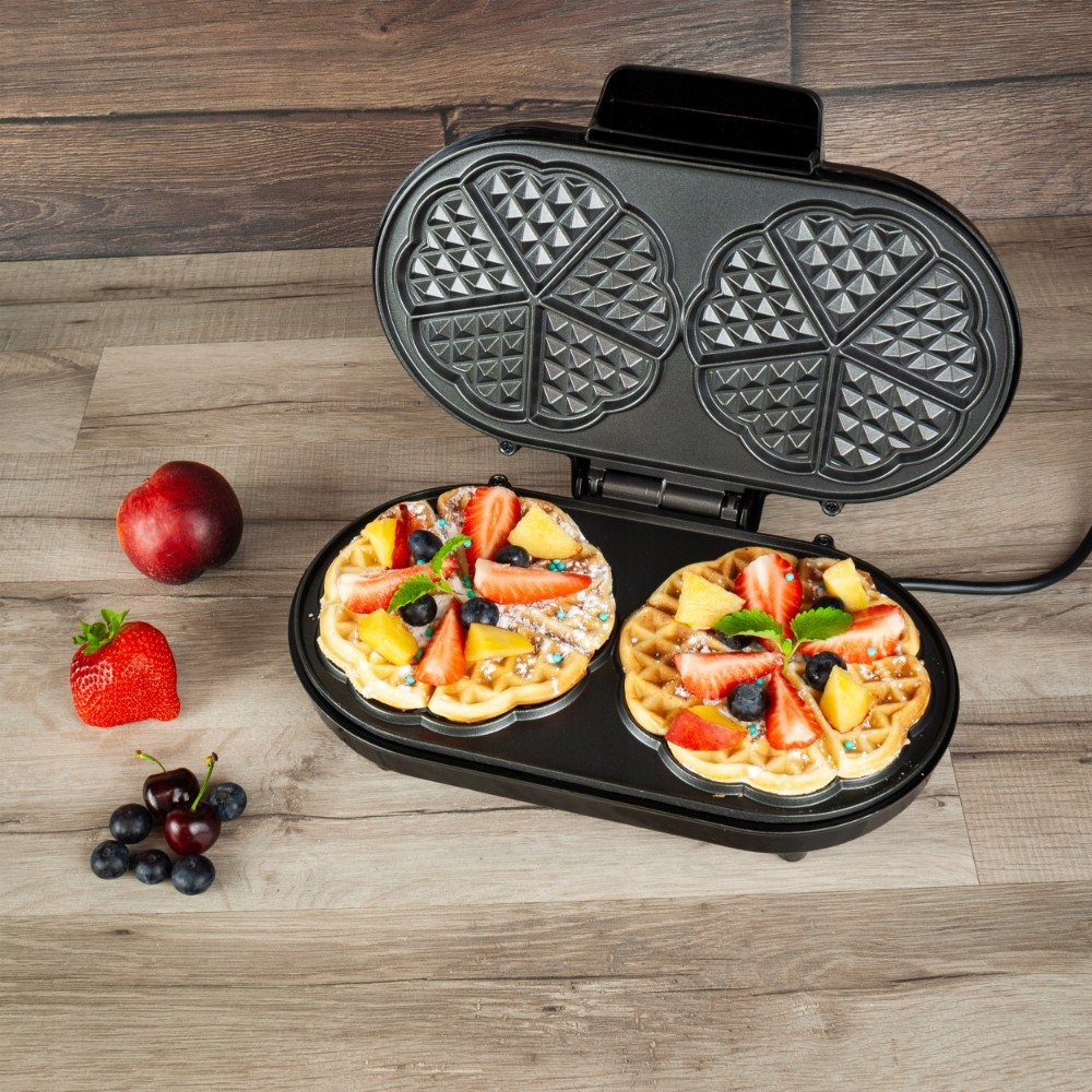 GOFROWNICA FIRST AUSTRIA 1000W DO GOFRÓW W KSZTAŁCIE SERC 10 SZTUK Stan opakowania oryginalne