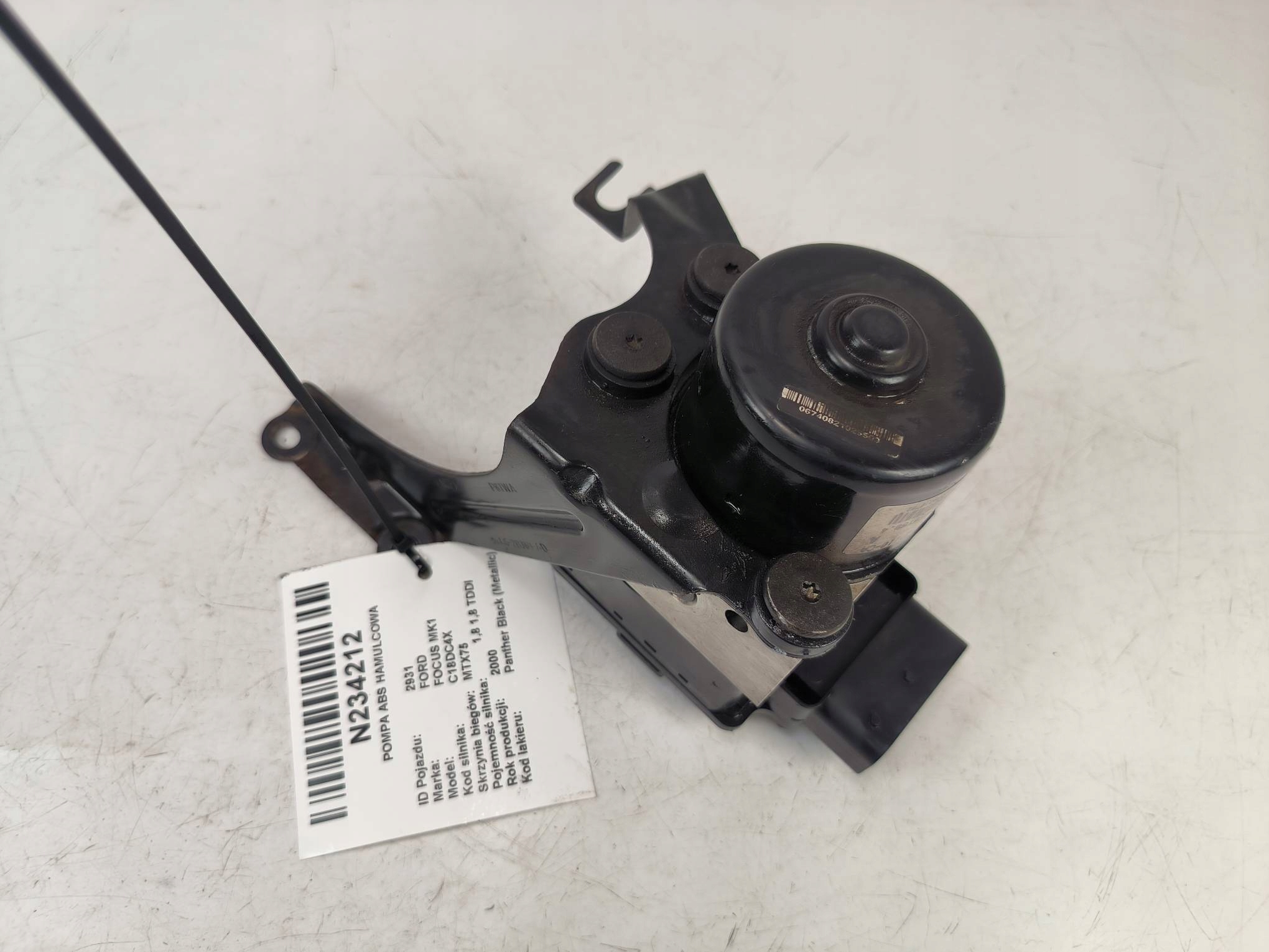 pump ABS brake 5WK8458 FORD FOCUS MK1
