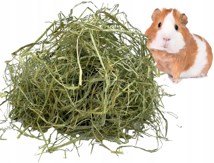 Levně Letošní seno eko seno pro dvě morčata 9 kg zelené krmivo