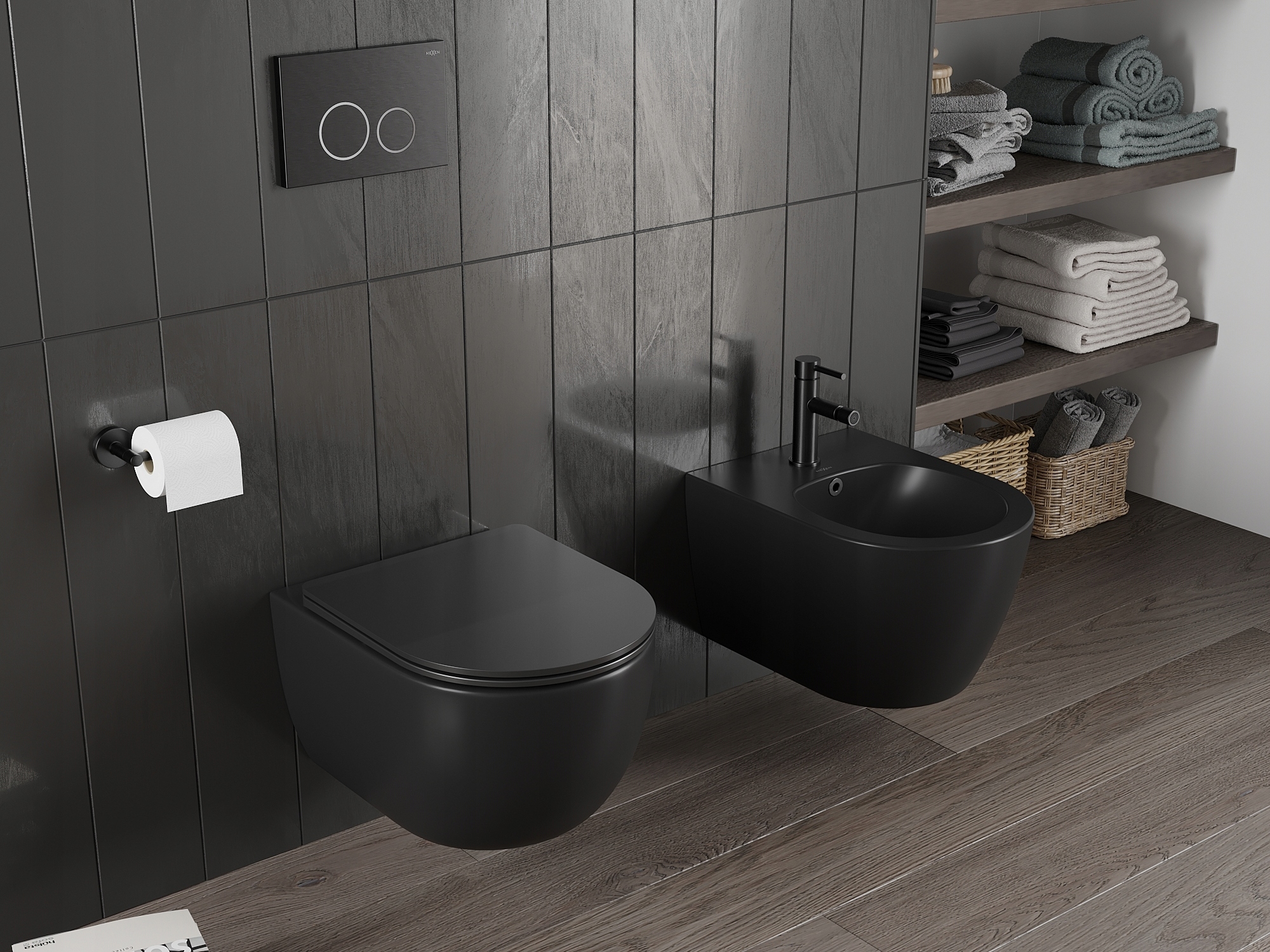 MEXEN CARMEN MISKA WC RIMLESS TORNADO DESKA WOLNOOPADAJĄCA DUROPLAST SLIM Marka Mexen