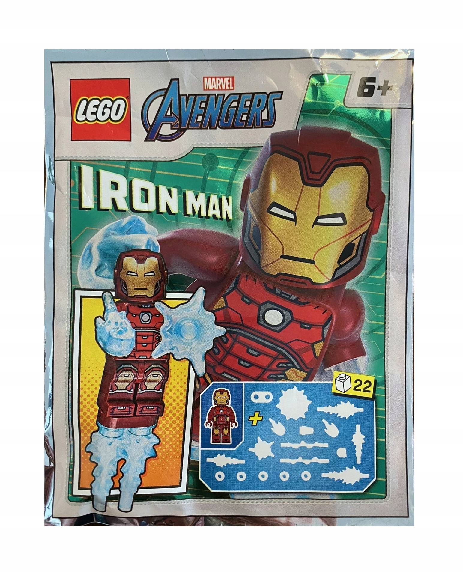 Zestaw Lego Heroes Minifigure Polybag Iron Man #2 #242210