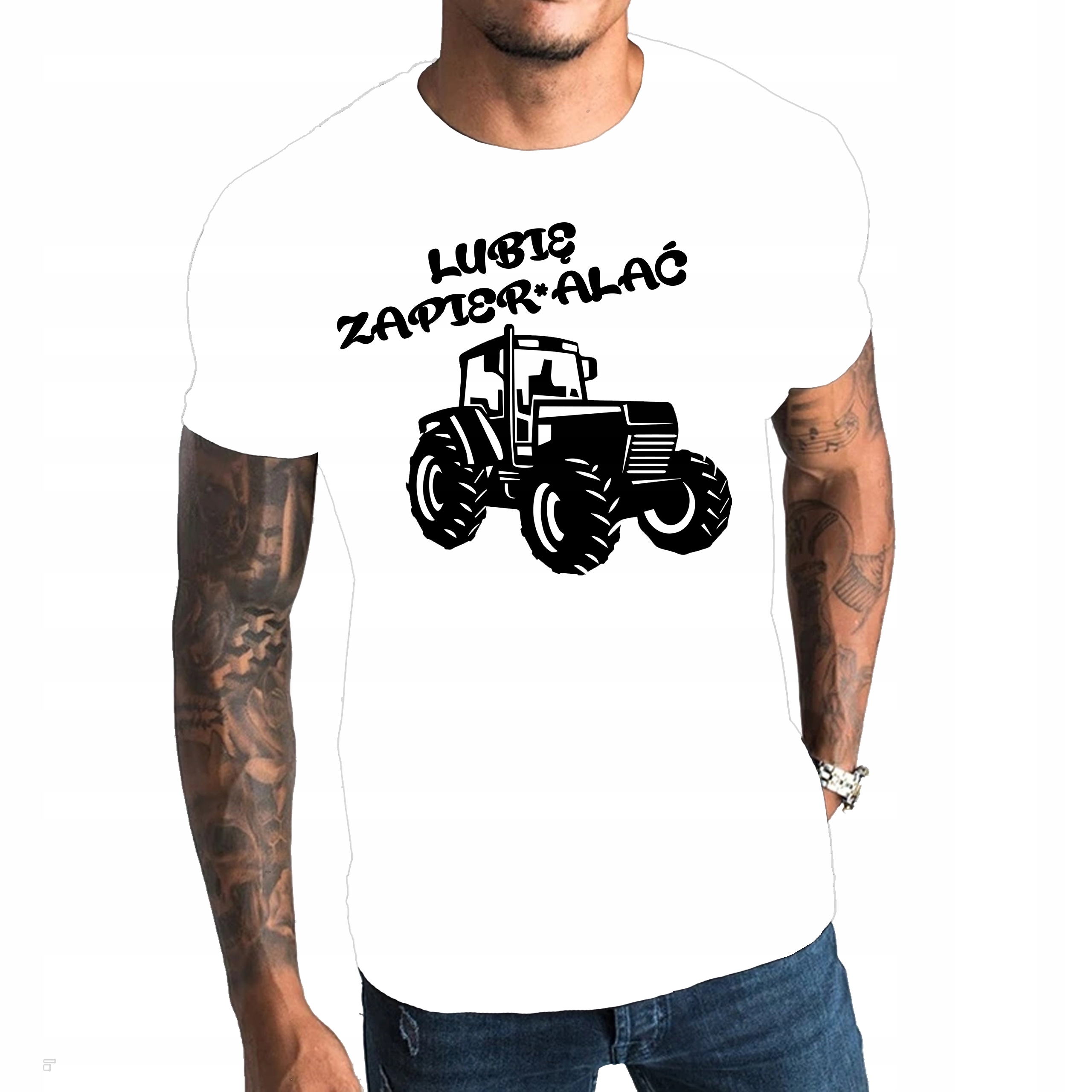 

T-shirt koszulka Traktor Rolnik Funny Prezent XL