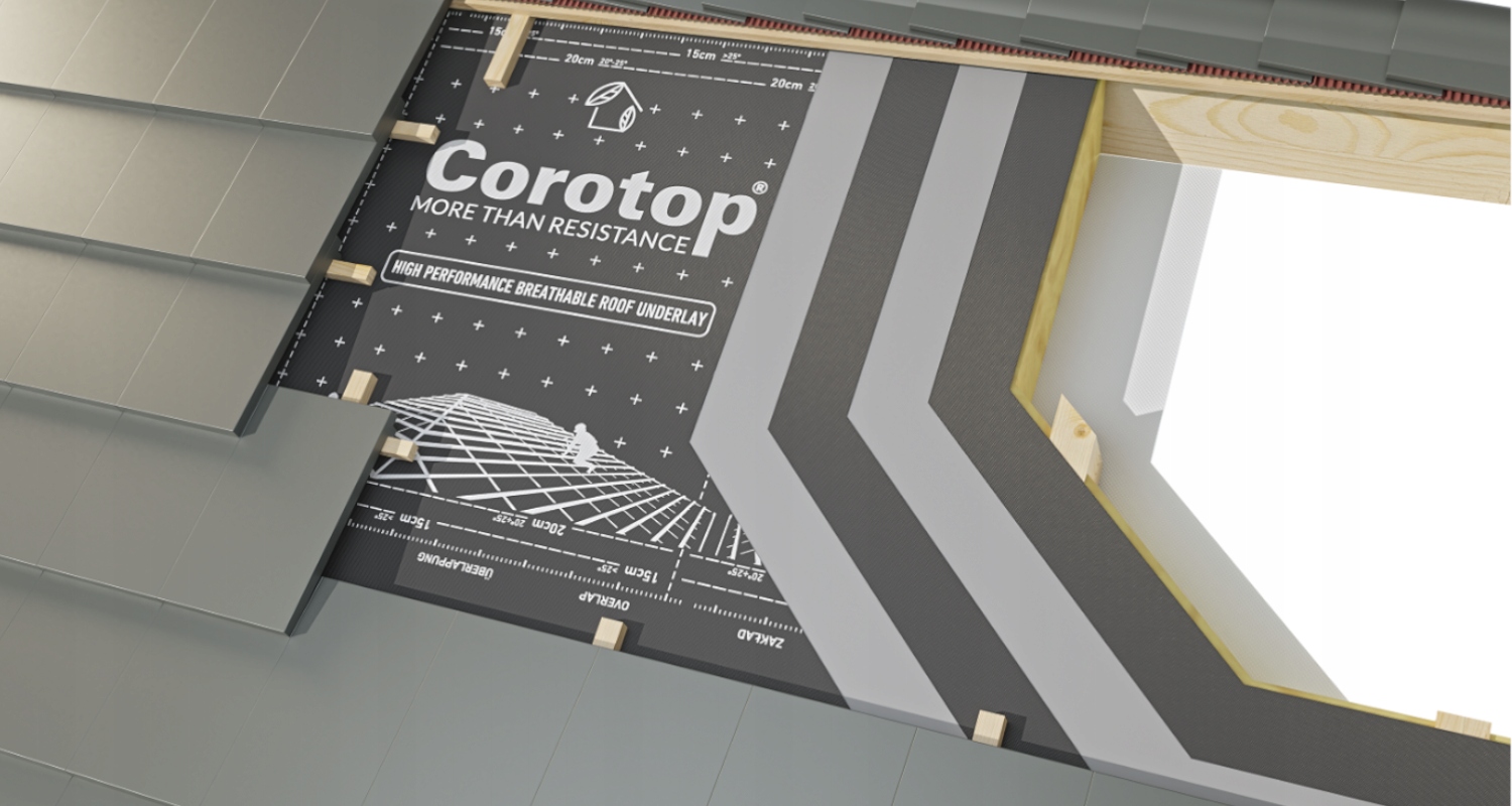 MEMBRANA DACHOWA COROTOP ULTIMATE 225g/m2 Szerokość 1.5 m