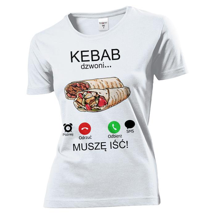 

Koszulka damska Muszę Iść Kebab Dzwoni M