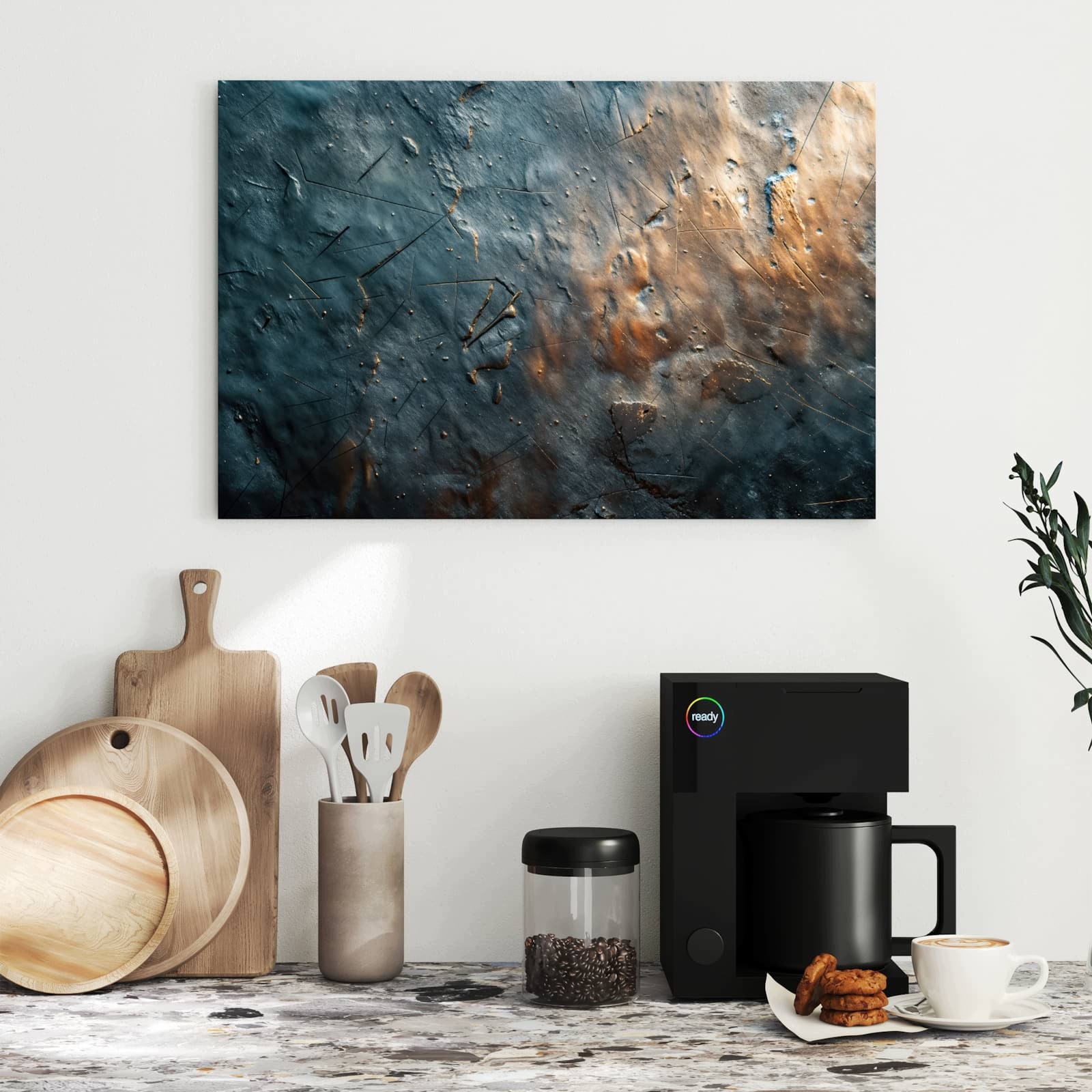 Magnetická tabule Kovové Povrch 60 × 40 cm