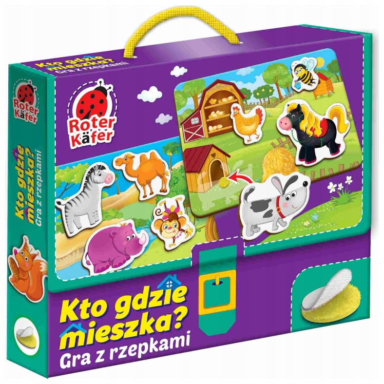 Kto gdzie mieszka? Gra z rzepami Roter Kafer