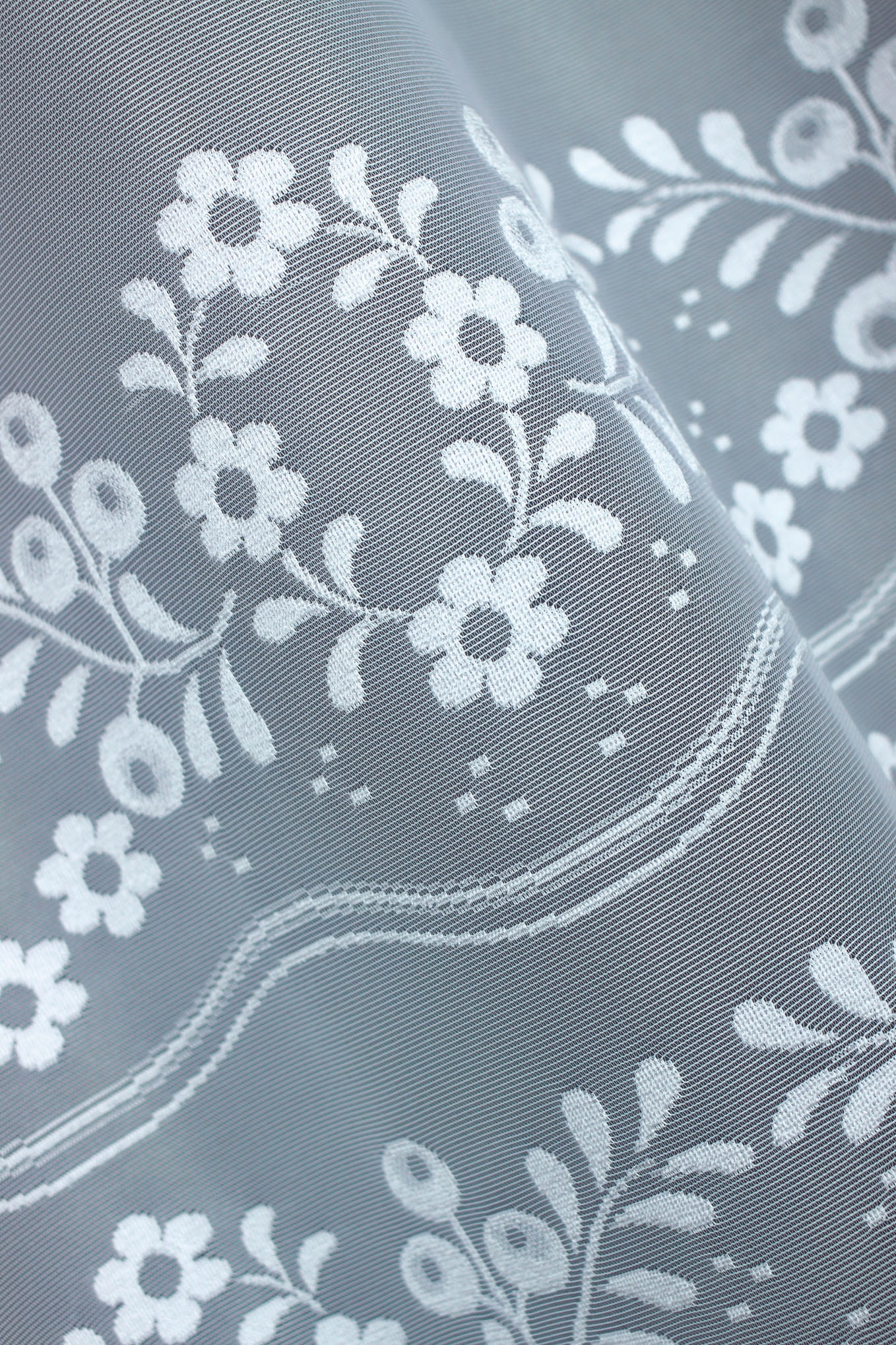 

Biała Firana Metrażowa Żakardowa 33692 Wys. 250 CM