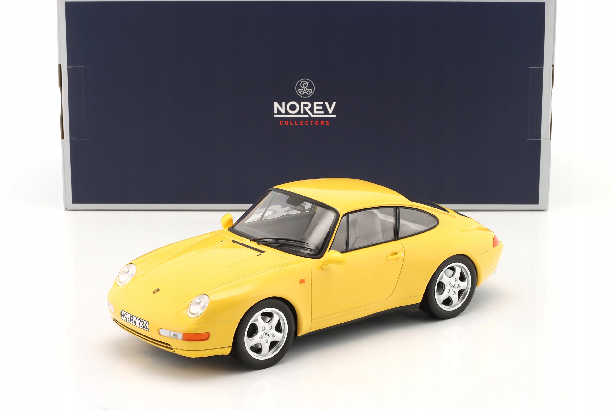 Norev Porsche 911 Carrera (993) 1994 Žlutá 1:18