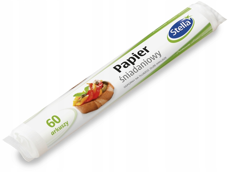 

Stella Papier Śniadaniowy 60 Dużych Arkuszy Rolka