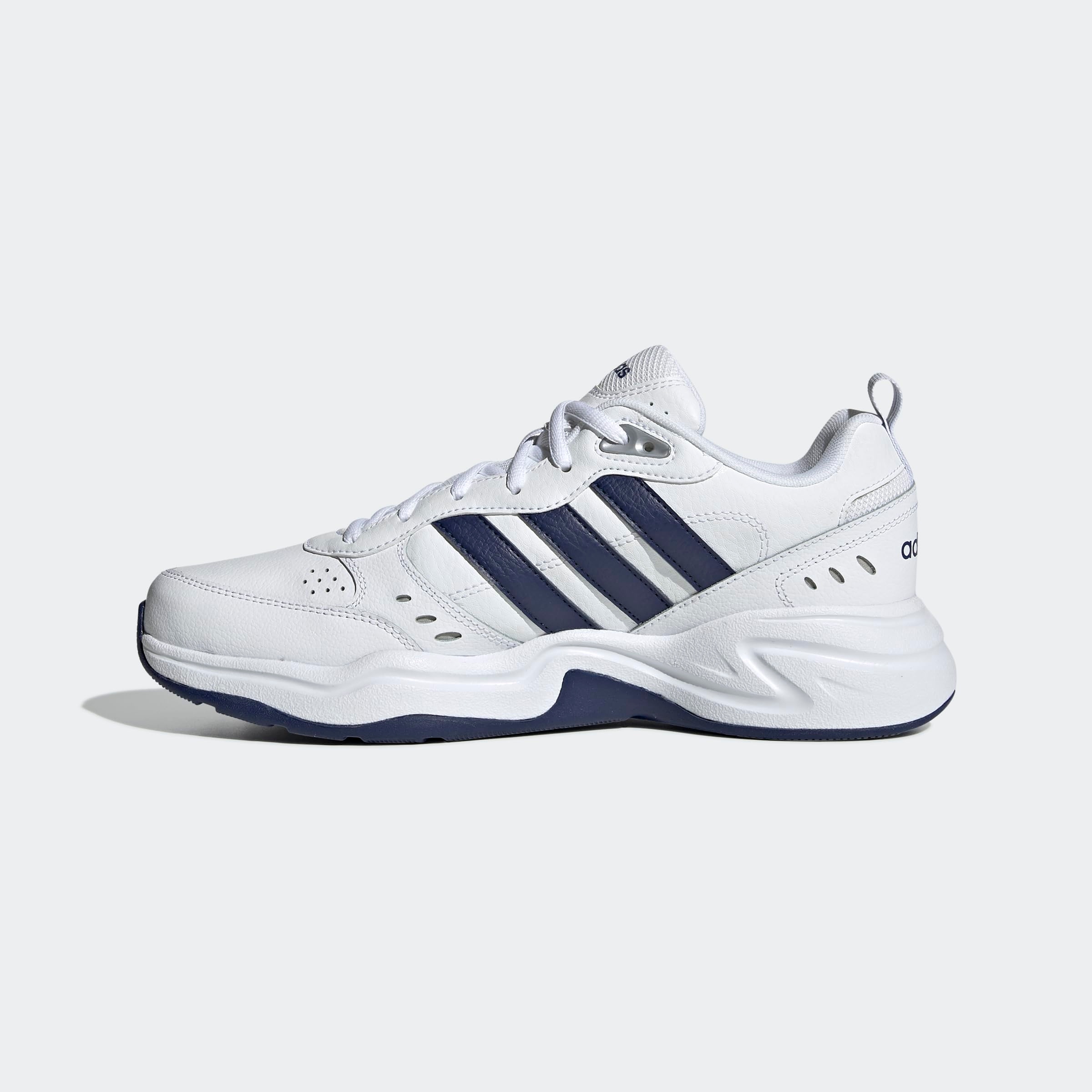 adidas Men's Strutter Gym Training Shoes, Cloud White/Dark Blue