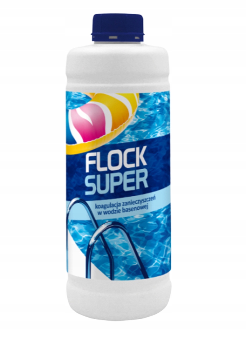 

Flock Koagulant Do Basenu Na Mętną Wodę 1L