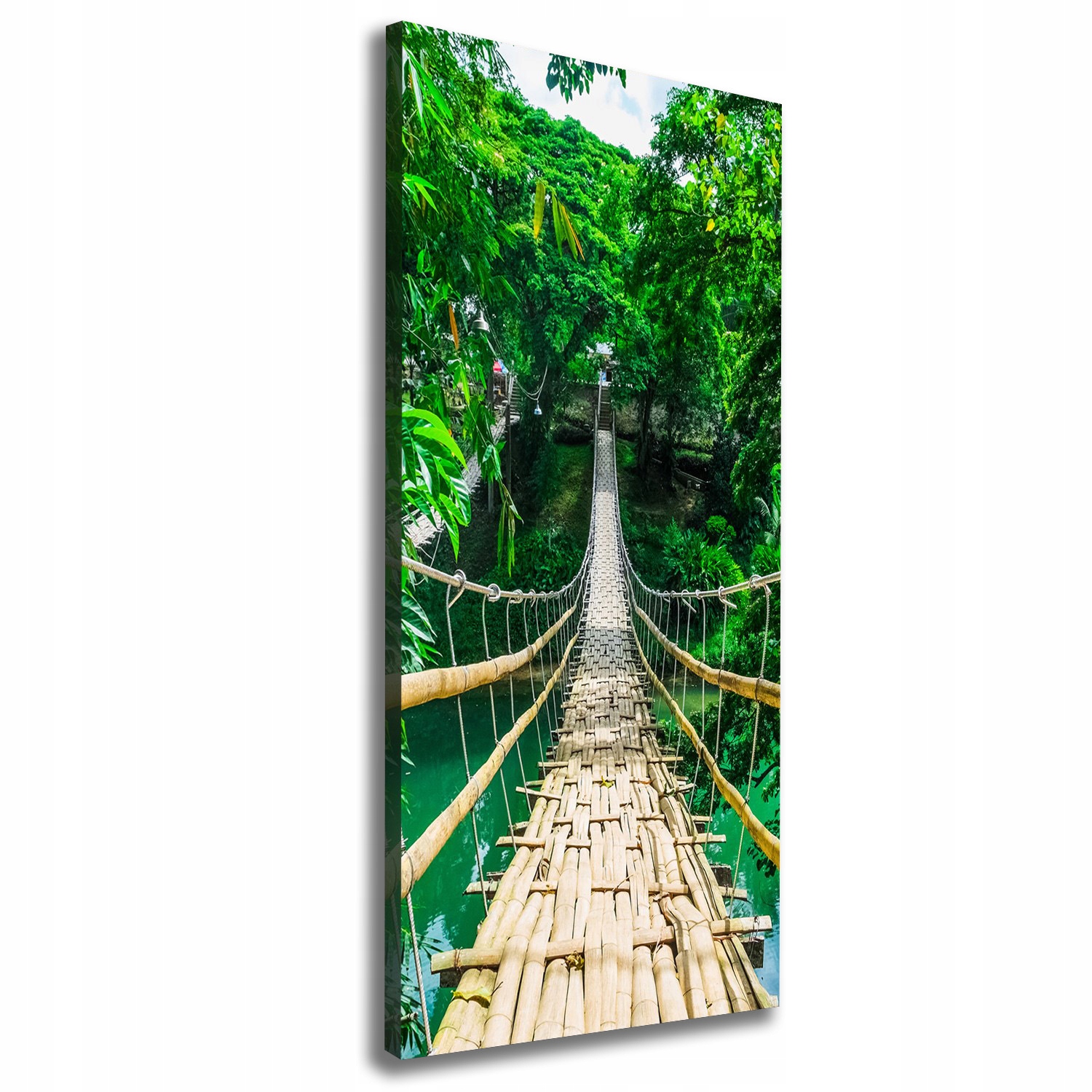 

Foto obraz canvas do salonu Most wiszący 50x125