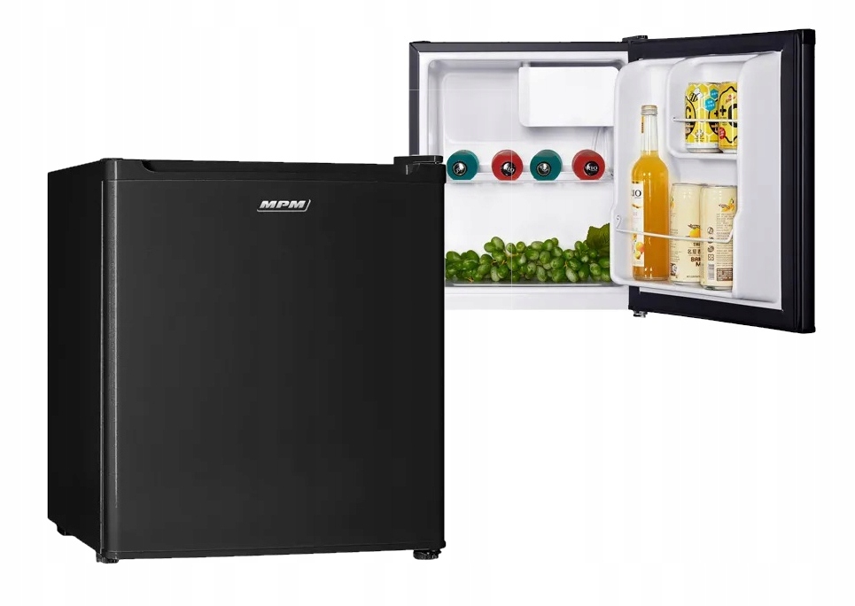 Lodówka Mała Mini Hotelowa Mpm 46-CJ-02/E 51cm 41L 39 dB Czarny