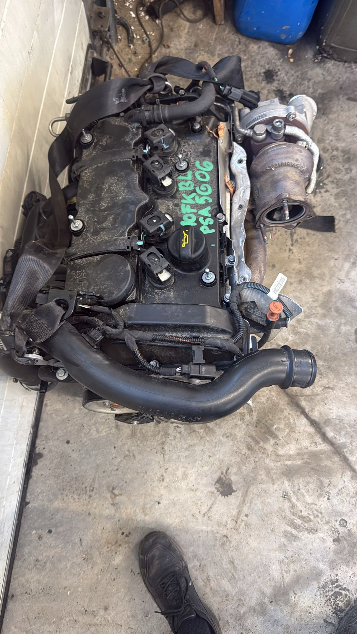 engine complete PEUGEOT CITROEN 10FKBL PSA 5G06