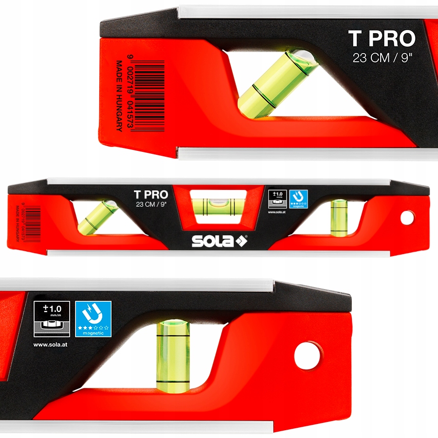 

Poziomica Torpedo Pro z magnesem Sola T Pro 23cm