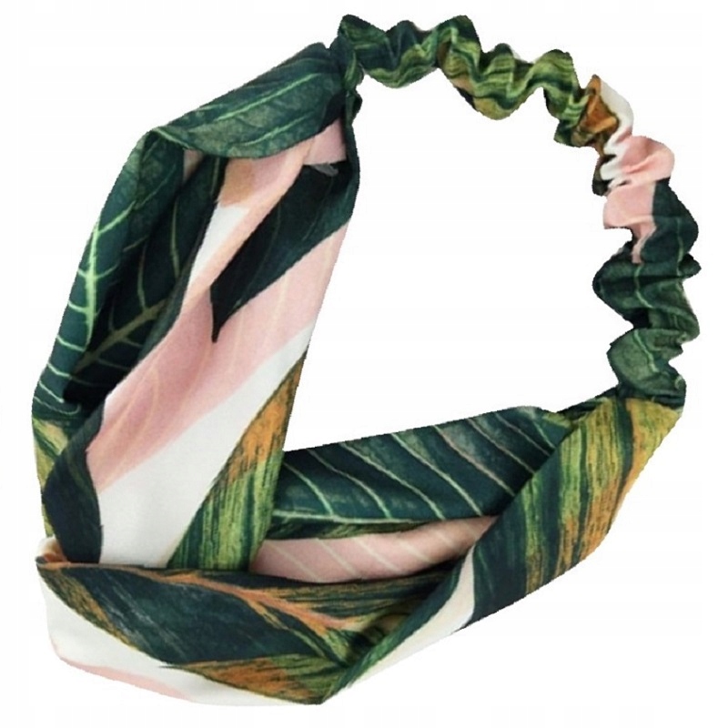 

Opaska Monstera Damska Do Włosów Na Głowę Turban