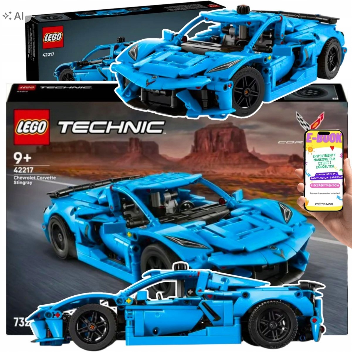 Lego Technic Chevrolet Corvette Stingray Dla Dziecka Ebook