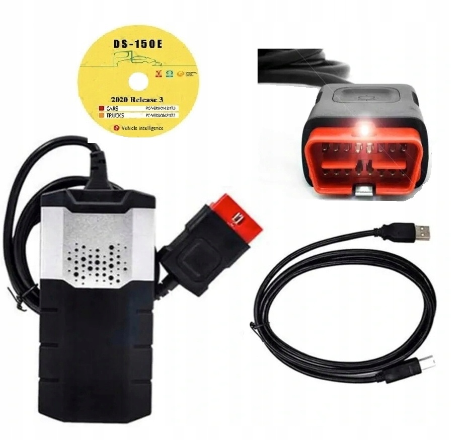 Interfejs Diagnostyczny DS150E BT PL 2024 PRO+