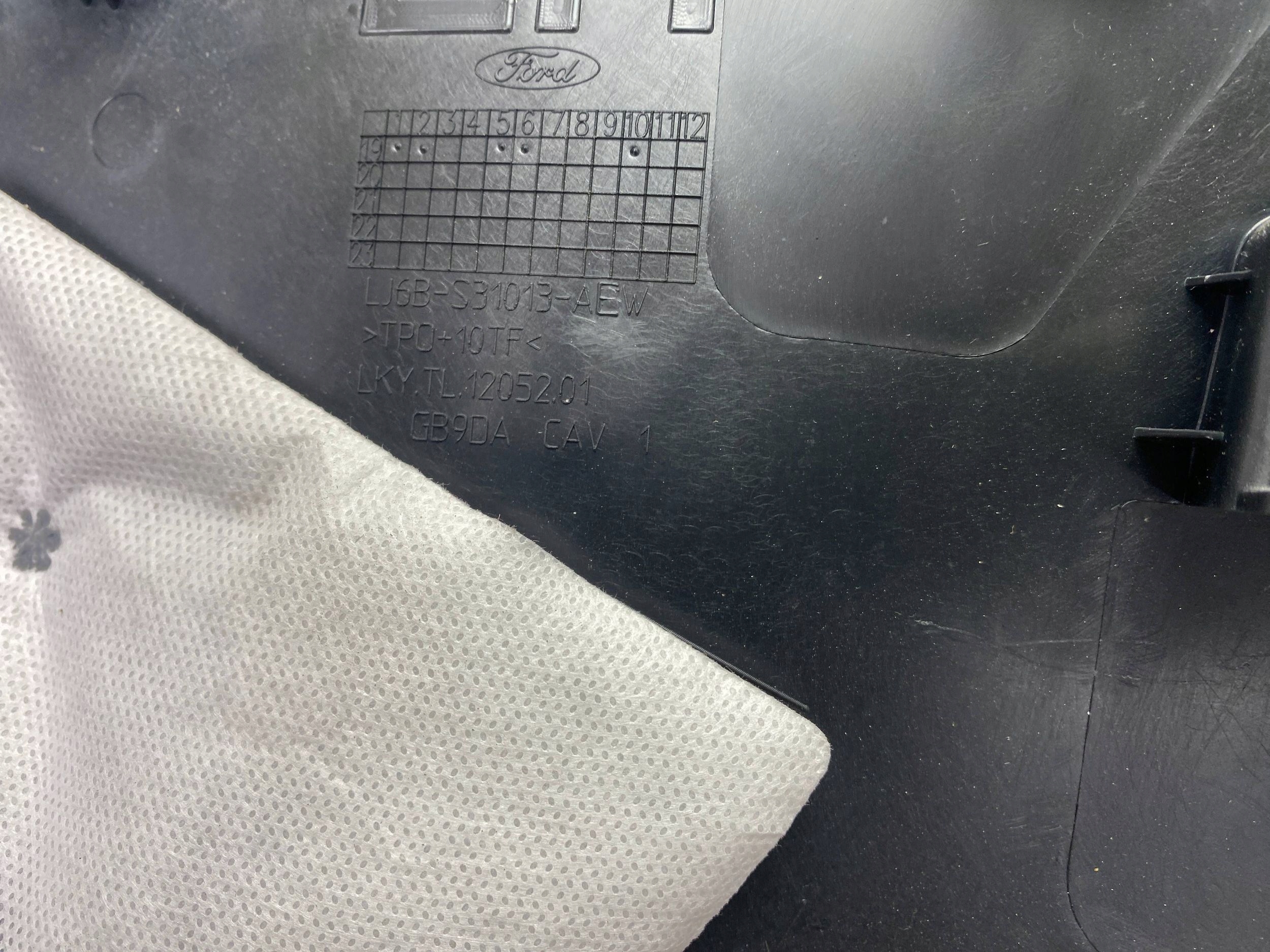 boot upholstery Ford Escape IV Kuga MK3 2020+