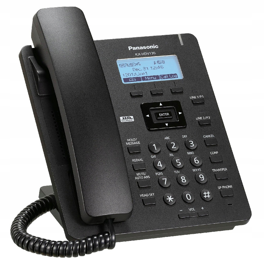 Telefon przewodowy Panasonic KX-HDV130