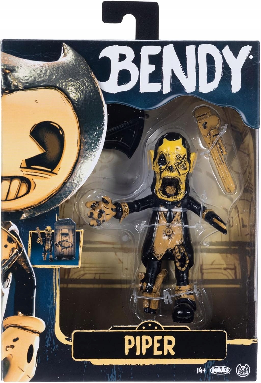 Akční figurka Bendy and The Ink Machine 11 cm Piper s doplňky Phatmoj