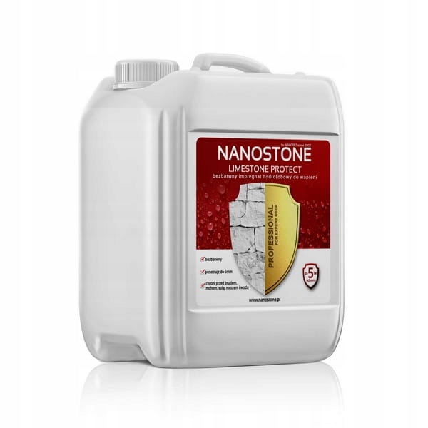 Impregnat do wapienia hydrofobowy nie zmienia koloru 10L