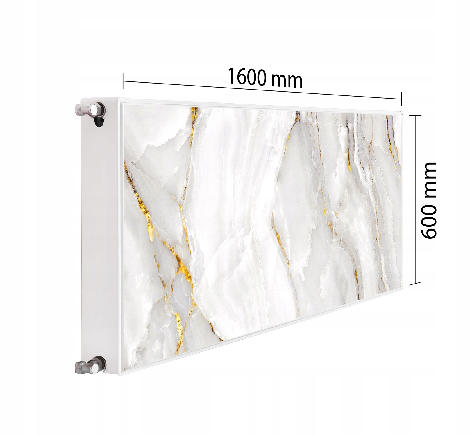 Magnetická Krytka Na Radiátor 160x60 Marmur Mata Magnet