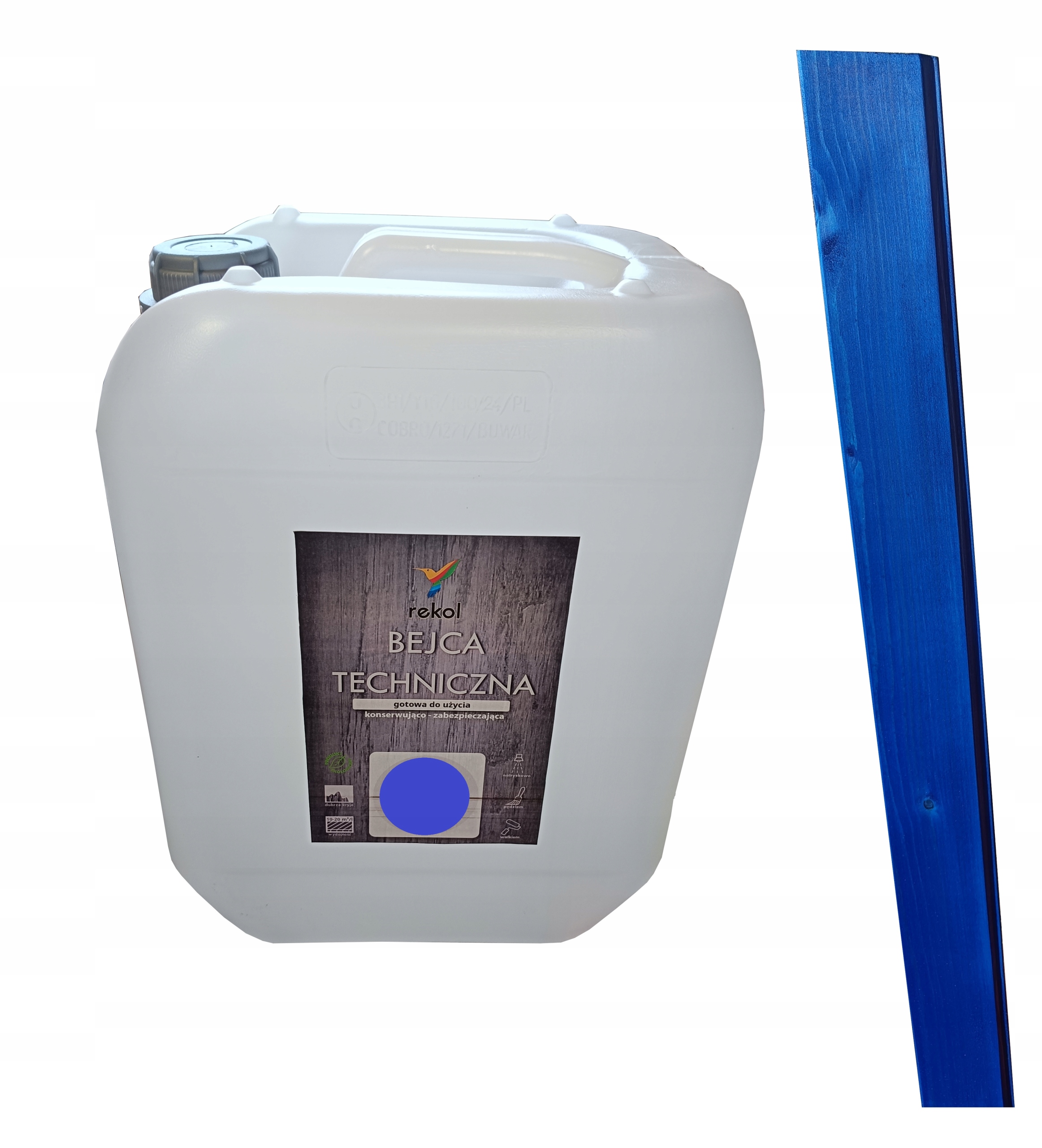 Rekol Technické Mořidlo Modré 20 L Pro Stavební Bednění Pro Průmysl