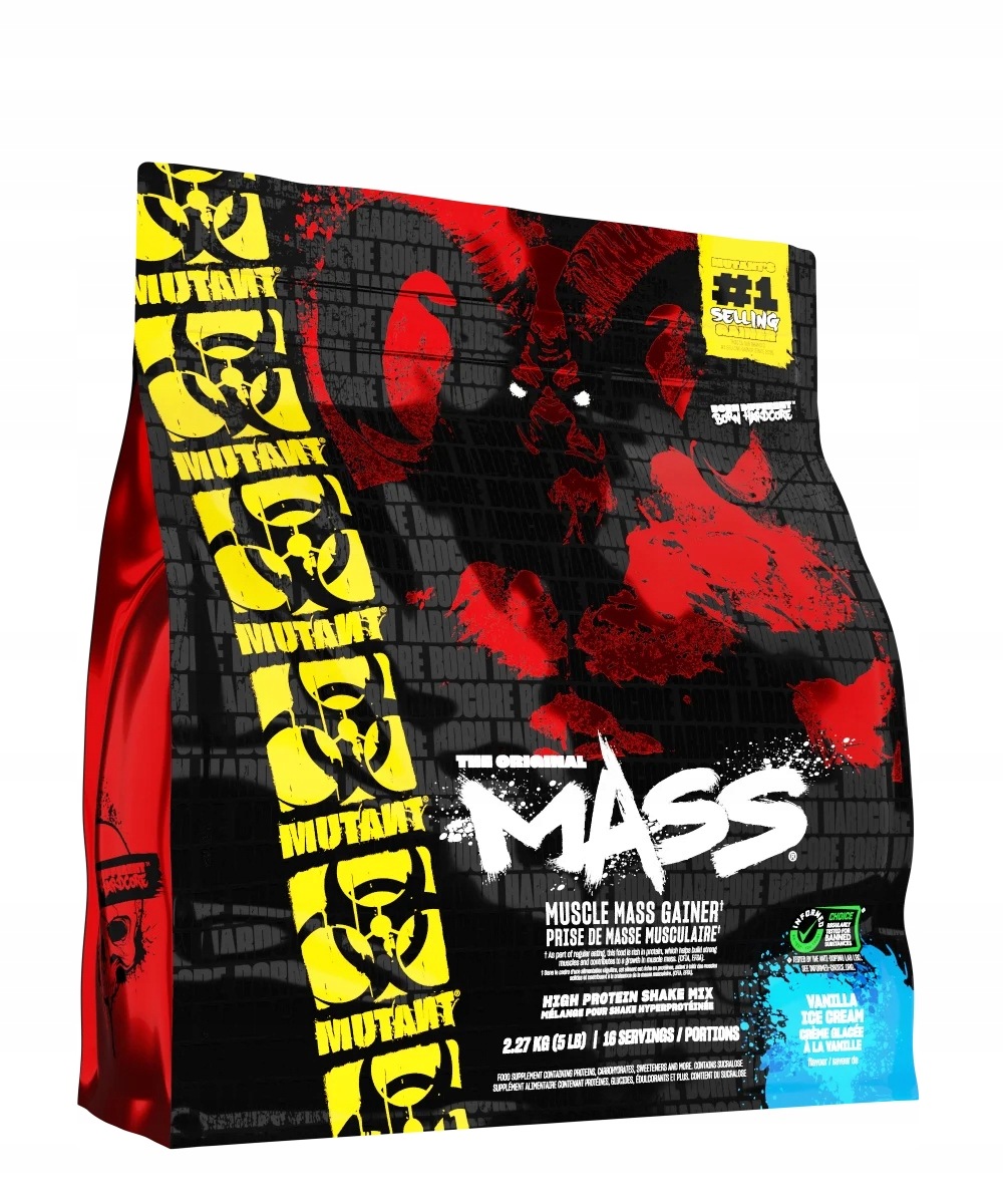 Pvl Mutant Mass 2270g Gainer Vanilková zmrzlina