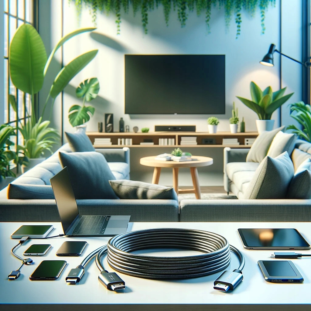 Kabel Co2 DisplayPort - HDMI 2.0 4K 60Hz 1m Szary Marka Co2